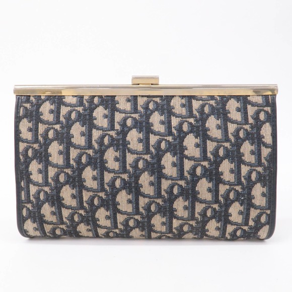 💎✨BEAUTIFUL✨💎 Authentic Christian Dior Trotter Clasp Clutch - Picture 2 of 14